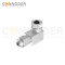 M12 B code Female Angle Circular Connector-Metal Assembled,Field Wireable,Screw Connection,Shielded,PG7