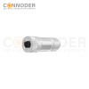 M12 B code Female Straight Circular Connector-Metal Assembled,Field Wireable,Screw Connection,Shielded,PG7