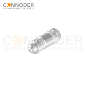 Wholesale M12 B Circular Connector l 4 Pin Metal Assembled,Field Wireable,Screw Connection,Shielded,PG7