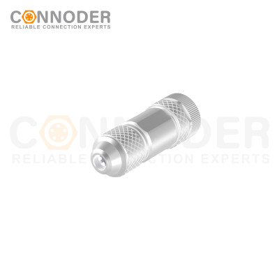 Wholesale M12 B Circular Connector l 4 Pin Metal Assembled,Field Wireable,Screw Connection,Shielded,PG7