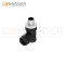 M12 B code Male Angle Circular Connector-Field Wireable,,Screw Connection,PG9