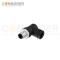 M12 B code Male Angle Circular Connector-Field Wireable,,Screw Connection,PG9