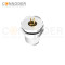 Wholesale M5 3 Pin Circular Connectors Board Rear Mount Female Socket PCB Style, Solder, Front Fastened