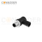 M12 B code Male Angle Circular Connector-Field Wireable,Screw Connection,PG7