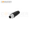 M12 B Code Male Straight Circular Connector-Field Wireable,,Screw Connection,PG7