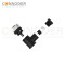 M12 B Coded Female Angle Circular Connector-Field Wireable Mount,Screw Connection,PG7