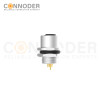 M12 B Coded Female Circular Connector-Panel Mount,Solder Connection,M12x1.0, Rear Fastened