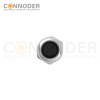 M12 B code Female Circular Connector-Panel Mount,Solder Connection,M16x1.5, Front Fastened