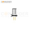 Wholesale M12 D Coded 4 Pin Front Fastened Panel Mount Circular Connector For Pcb, M12 X 1.0, Straight