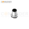 Wholesale M12 D Coded 4 Pin Front Fastened Panel Mount Circular Connector For Pcb, M12 X 1.0, Straight