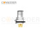 M12 Male 4+PE Circular Connector-Panel Mount,Solder Connection,K code,M16x1.5, Front Fastened,Factory