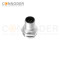 M12 Male 4+PE Circular Connector-Panel Mount,Solder Connection,K code,M16x1.5, Front Fastened,Factory