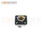 M12 B code Female Circular Connector-Panel Mount,Solder Square Flange,14x14