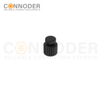 M5 Male connector Plastic dust cover,IP67 Locked state