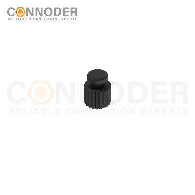M5 Male connector Plastic dust cover,IP67 Locked state