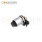 M12 B code Female Angle Circular Connector-Panel Mount, PCB Dip-solder Connection,M12x1.0,