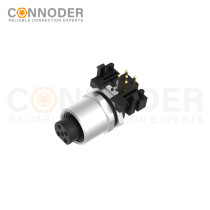 Wholesale M12 B Circular Connector l Panel Mount, PCB Dip-solder Connection,M12x1.0,