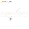 M9 Male connector metal dust cover,IP67 Locked state