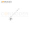 M9 Male connector metal dust cover,IP67 Locked state