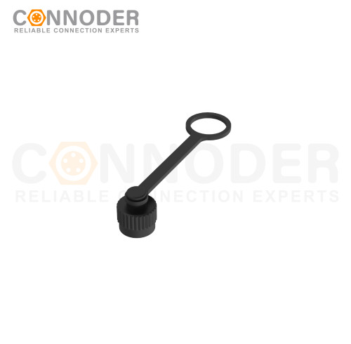 M9 Male connector Plastic dust cover,IP67 Locked state