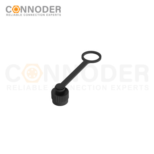 M9 Male connector Plastic dust cover,IP67 Locked state