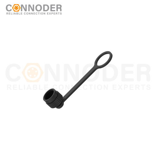 M9 Male connector Plastic dust cover,IP67 Locked state