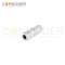 M12 B code Female Straight Circular Connector-Metal Assembled,Field Wireable,Solder Connection,Shielded