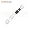 M12 B code Female Straight Circular Connector-Metal Assembled,Field Wireable,Solder Connection,Shielded