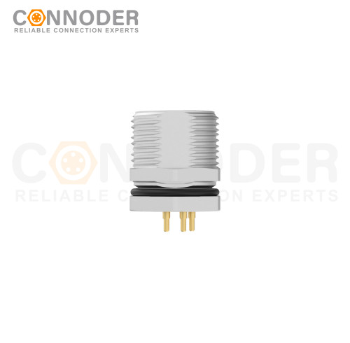 7/8" male circular connector Front Fastened,with PCB welded screw 7/8-16UHF