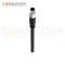 M5 Sensor Connecting Cables Straight Overmolded Cable,UL, PUR, black,Solder Connection,A code