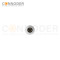 M9 Male Cable Connector-Straight Overmolded Cable,UL, PUR, black,Solder Connection,A code,