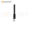 M9 Male Cable Connector-Straight Overmolded Cable,UL, PUR, black,Solder Connection,A code,