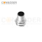 M12 Sensor connector Circular Connector-Panel Mount,Solder Connection,S code,Male,M16x1.5, Front Fastened,Factory