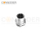 M12 X Code Female Circular Connector,Panel Mount,Data Transmission,Solder Connection,M16x1.5, Front Fastened