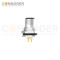 M12 T code Circular Connector-Panel Mount,Solder Connection,T code,Male,M16x1.5, Front Fastened,Factory