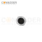 M12 D code Male Circular Connector-Panel Mount,Solder Connection,M12x1.0, Front Fastened