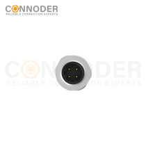 Wholesale M12 D Coded 4 Pin Circular Connector l Panel Mount,Solder Connection,M12x1.0, Rear Fastened