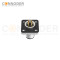 M12 D Coded Male Circular Connector-Panel Mount,Solder Square Flange,14x14
