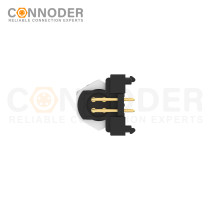 Wholesale M12 D Coded 4 Pin Circular Connector l Panel Mount, PCB Dip-solder Connection,M12x1.0,