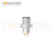 M12 D Coded Male Cable Connector-Metal Shell Unshielded Overmolded  Connector,Solder Connection,Custom