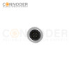 M12 D Coded Male Cable Connector-Metal Shell Unshielded Overmolded  Connector,Solder Connection,Custom