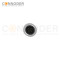 M12 D Coded Male Cable Connector-Metal Shell Unshielded Overmolded  Connector,Solder Connection,Custom
