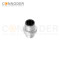 M12 D Coded Male Cable Connector-Metal Shell Unshielded Overmolded  Connector,Solder Connection,Custom