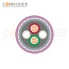 Data Cables, PROFIBUS (12 Mbps), 2-position, PUR halogen-free, red lilac RAL 4001, shielded,