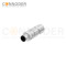 M12 D Coded Male Straight Circular Connector-Metal Assembled,Field Wireable,Solder Connection,Shielded
