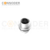 M12 D Coded Female Circular Connector-Panel Mount,Solder Connection,M12x1.0, Rear Fastened