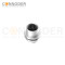 M12 D Coded Female Circular Connector-Panel Mount,Solder Connection,M12x1.0, Rear Fastened