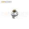 M12 D Coded Female Circular Connector-Panel Mount,Solder Connection,M12x1.0, Rear Fastened