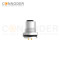 M12 D Coded Female Circular Connector-Panel Mount,Solder Connection,M16x1.5, Front Fastened