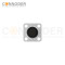 M12 D Coded Female Circular Connector-Panel Mount,Solder Square Flange,14x14